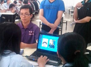 工廠招聘人證比對解決方案